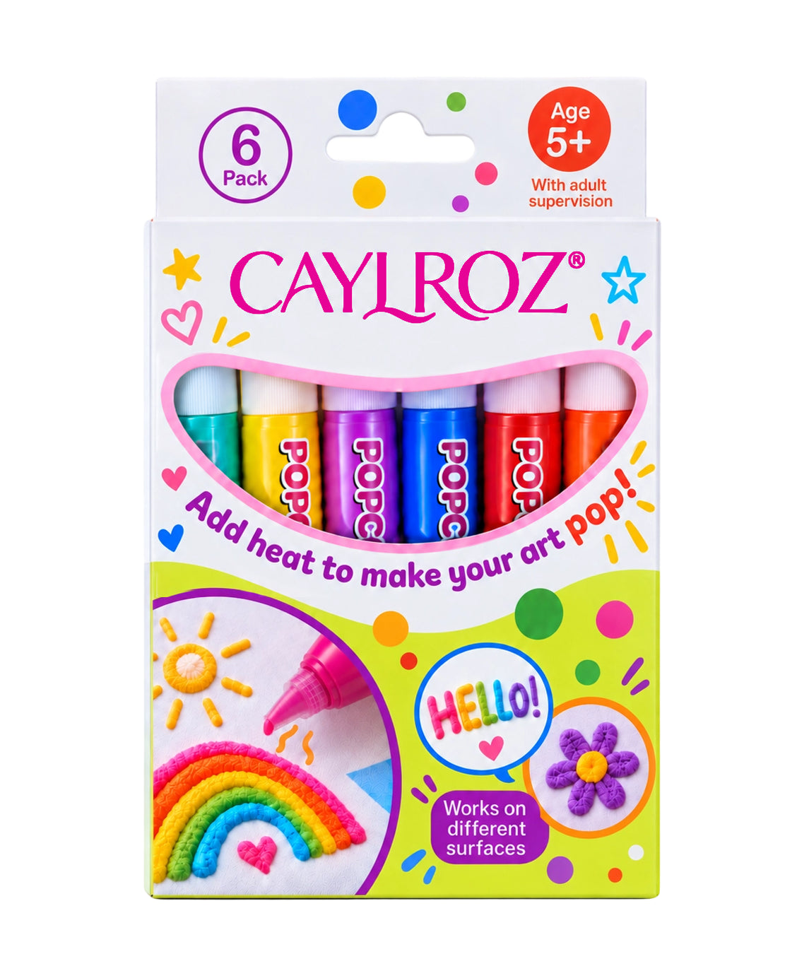 Raised Art Marker Pens