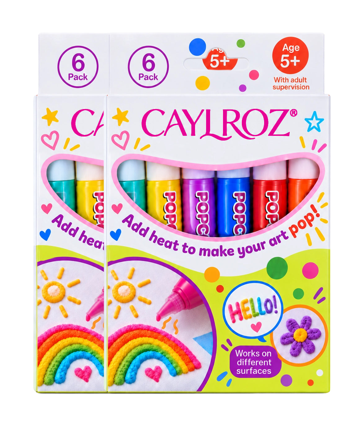 Raised Art Marker Pens