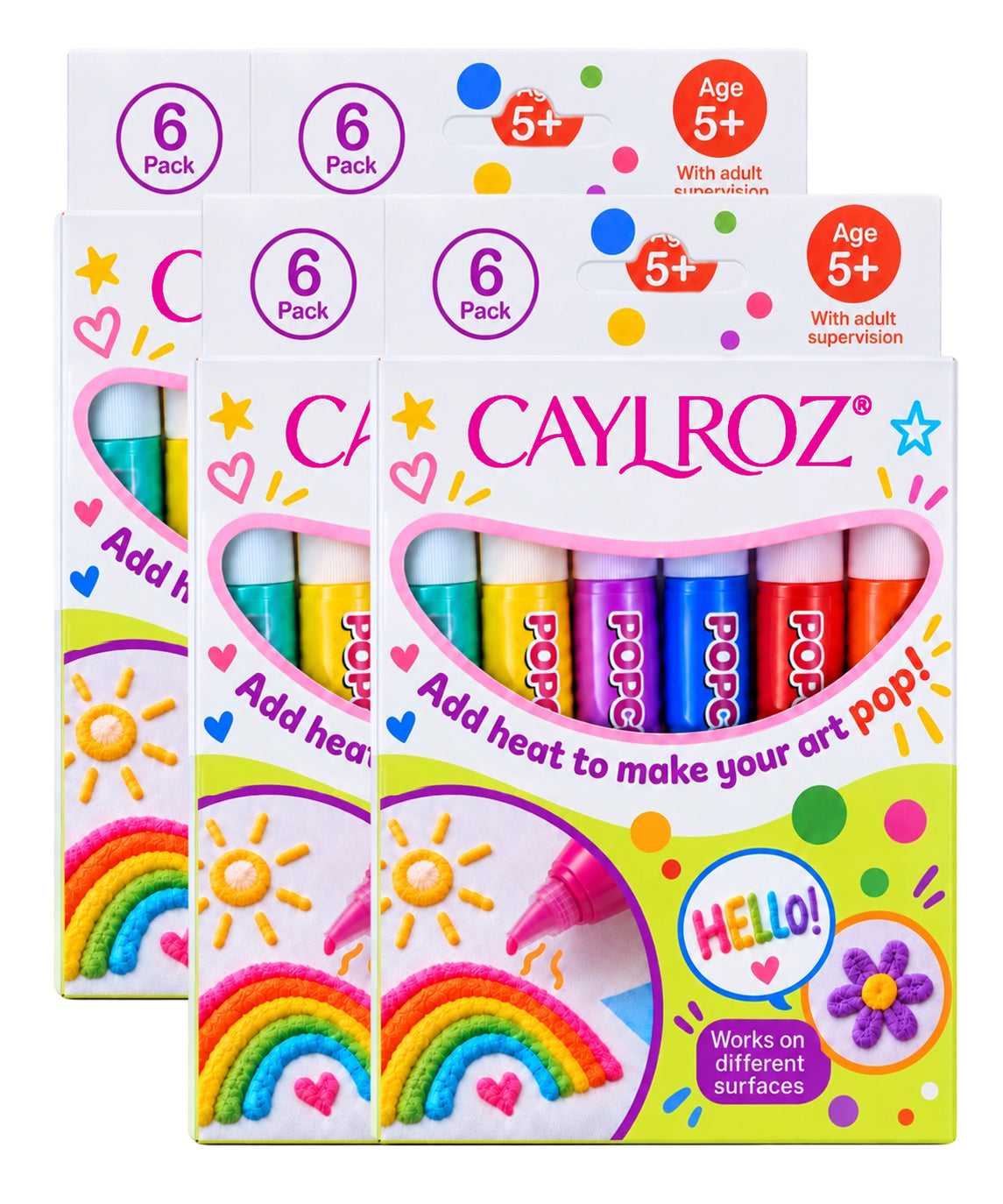 Raised Art Marker Pens