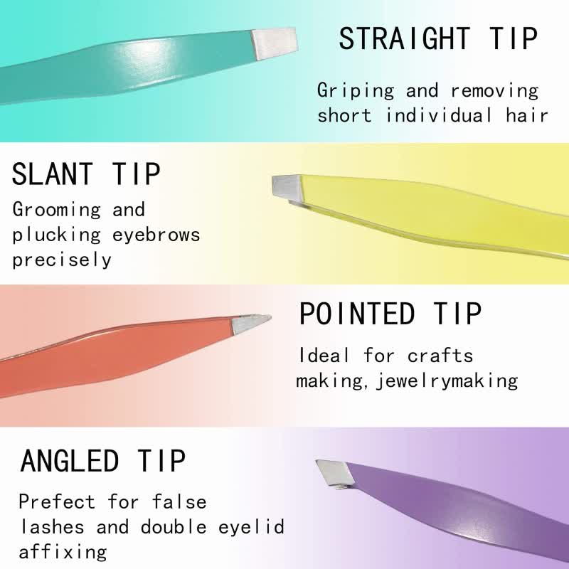 Sanftvital Präzise Pinzetten Set