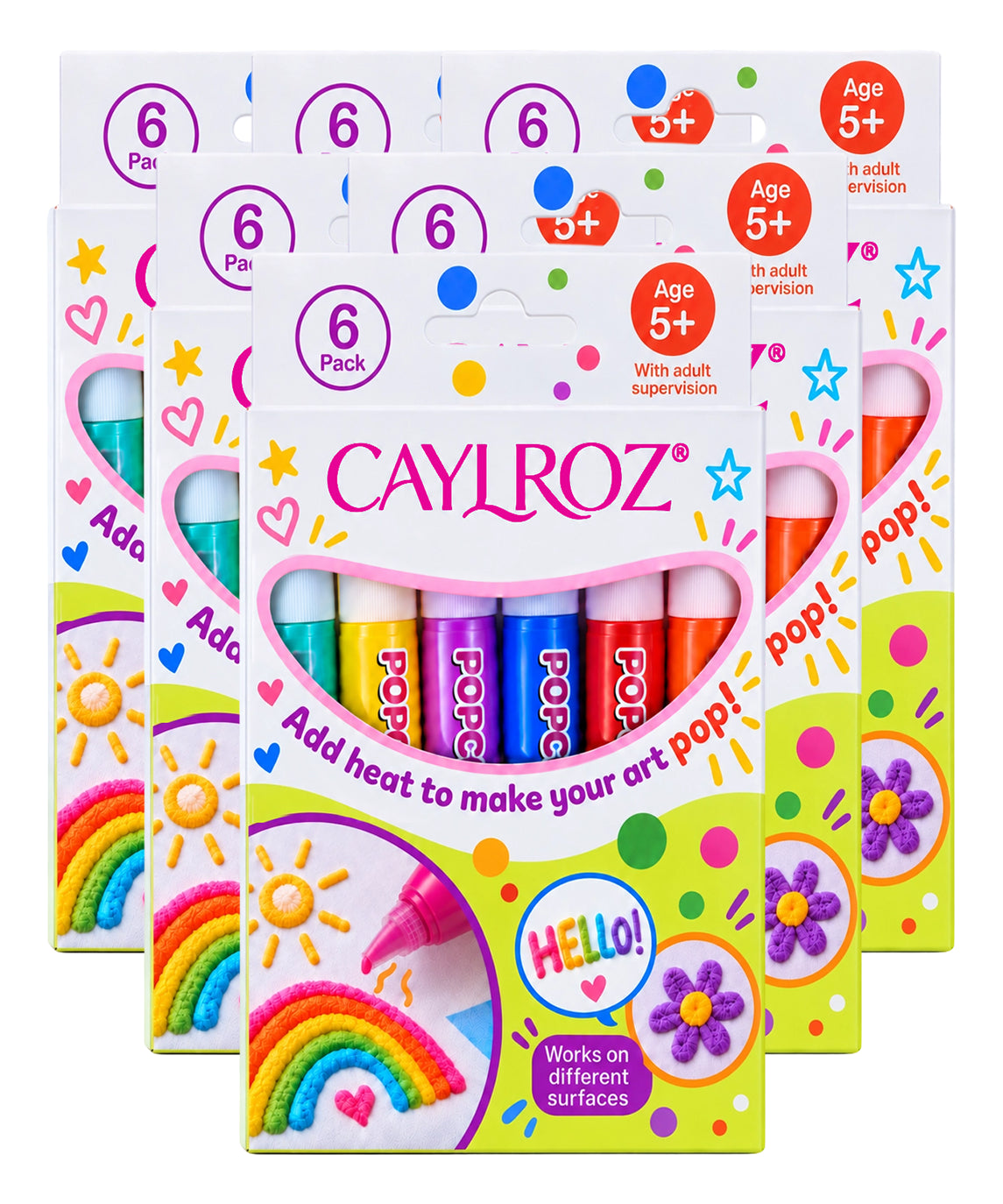 Raised Art Marker Pens
