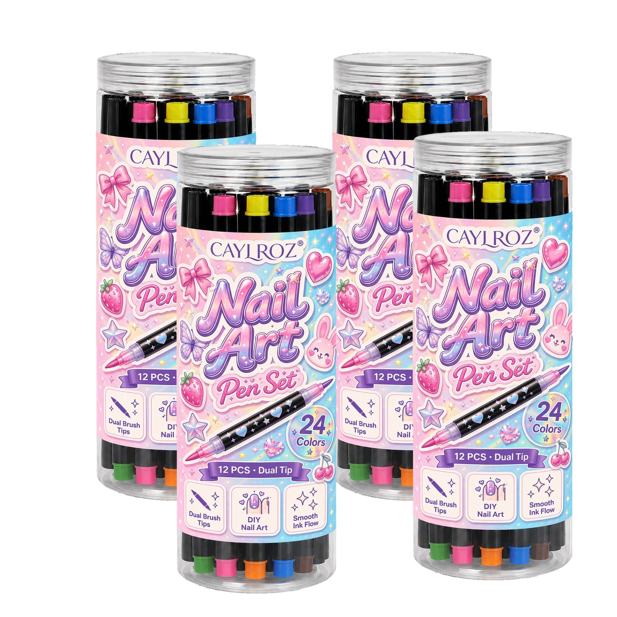 Dual Tip Nail Art Pens